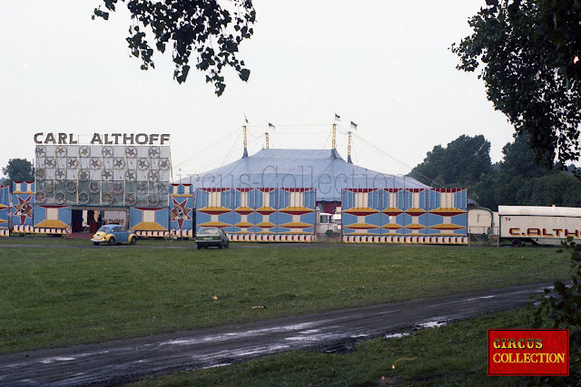 Circus Carl Althoff 1979 Photo Hubert Tièche    Collection Philippe Ros 
