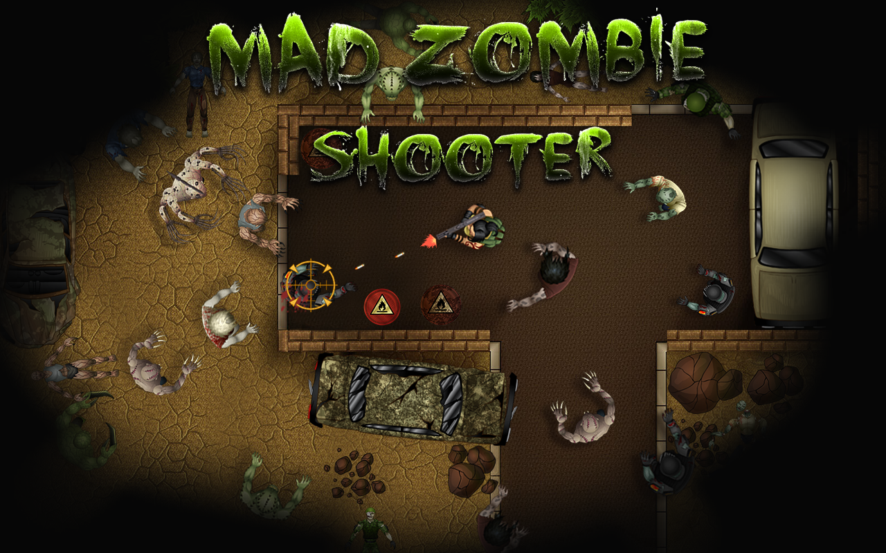 Mad Zombie Shooter Zombie shooting games free web go games