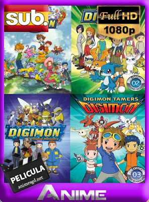 Digimon peliculas [12/12] subtitulada HD [GoogleDrive] RijoHD