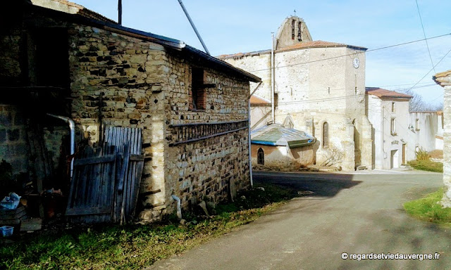 Le Bourg de Reignat, Puy-de-Dôme, Auvergne.