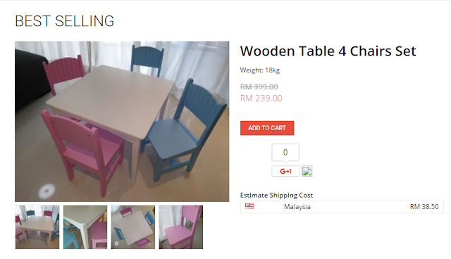 wooden table