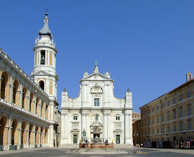 The Basilica della Santa Casa in Loreto, where Giacomelli was maestro di cappella until his death in 1740