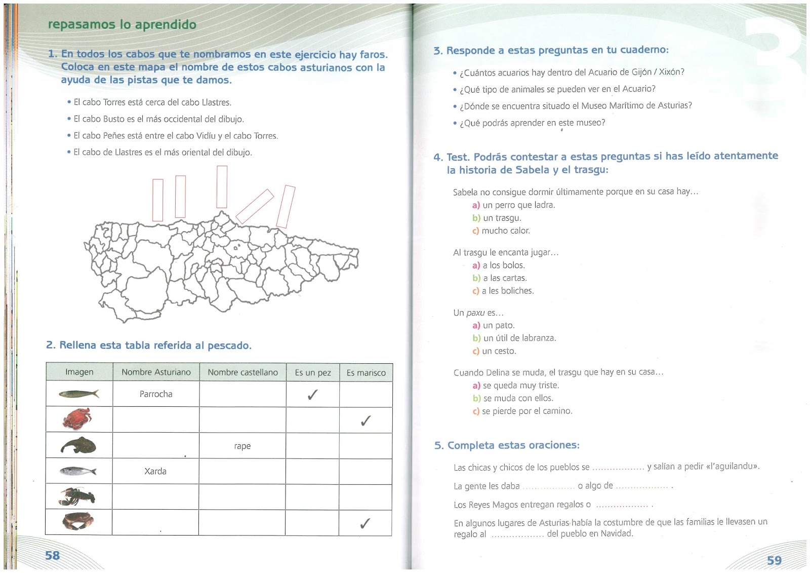 Cultura Asturiana 3º Primaria Enero 2017