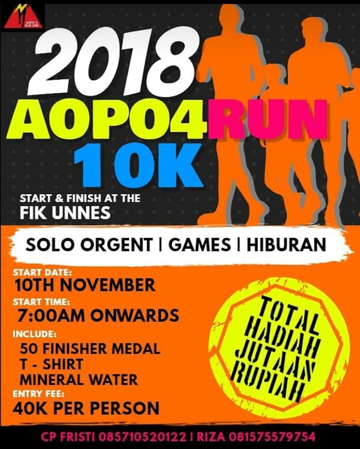 AOPO 4 Run â€¢ 2018
