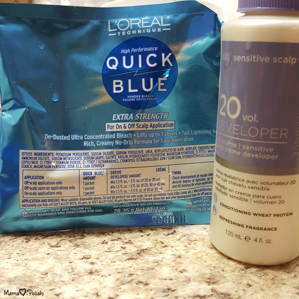 Bleach Wash How To Safely Lighten Dark Hair At Home Mama