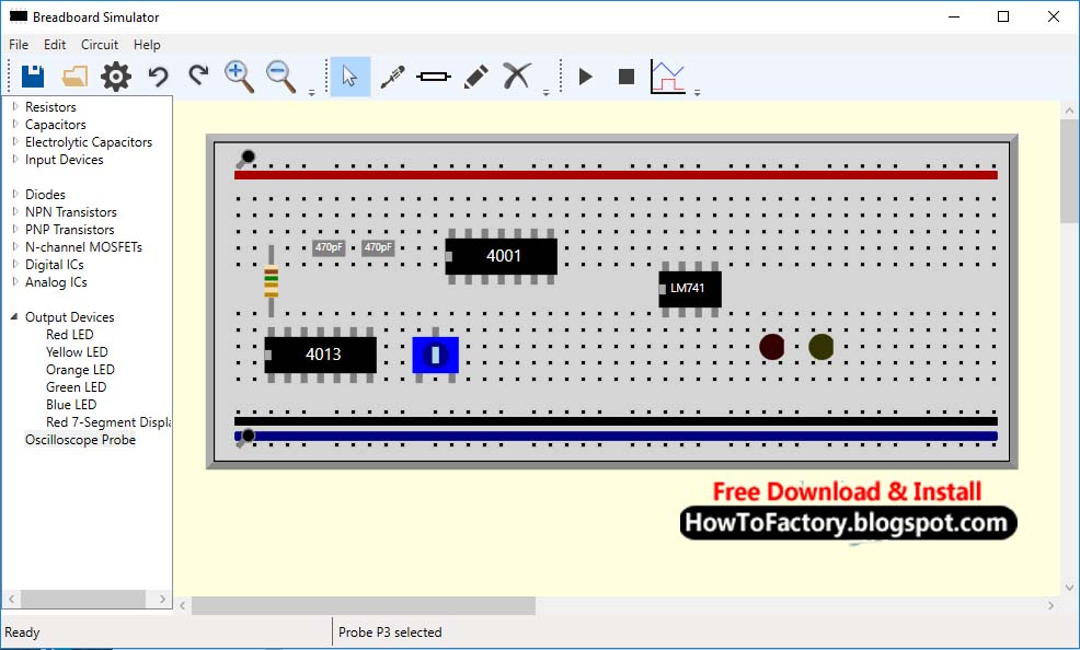 Breadboard Simulator Software Free Download Free Electrical Software