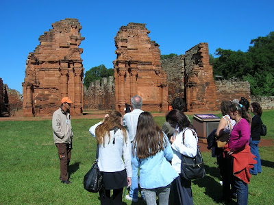 Misión de San Ignacio, San Ignacio mini, Misiones, Argentina, vuelta al mundo, round the world, La vuelta al mundo de Asun y Ricardo