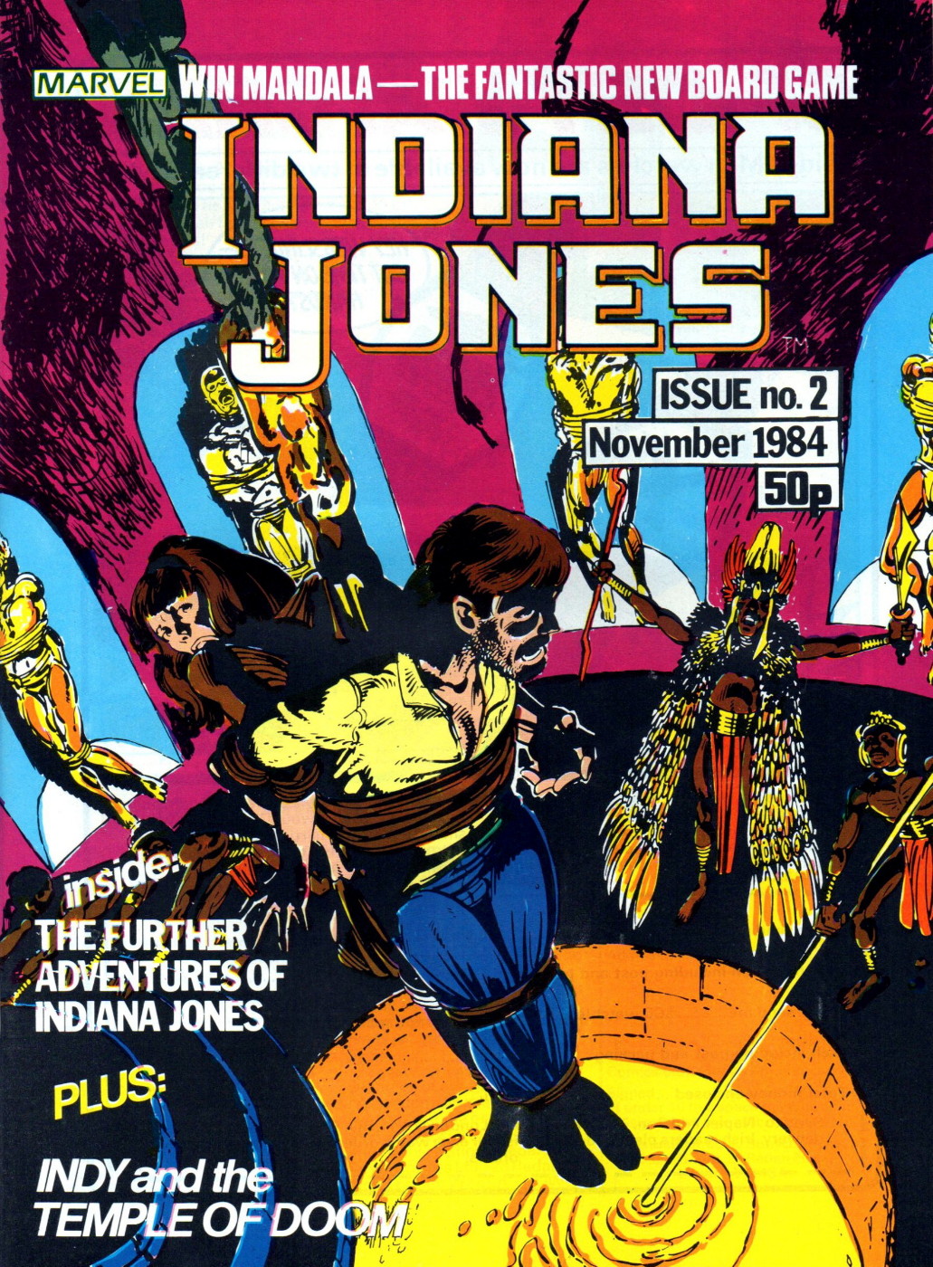 Indiana Jones Comic Cover Art