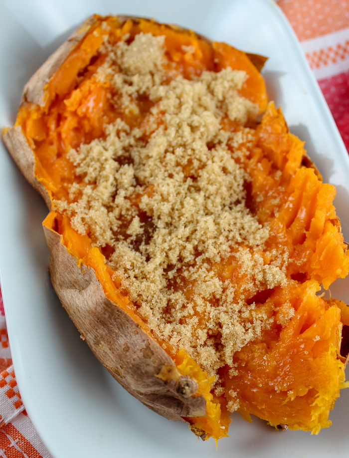 Air Fryer Baked Whole Sweet Potatoes