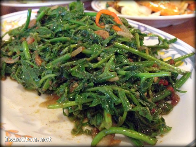 Stir fried Belacan Paku Vegetables - RM10