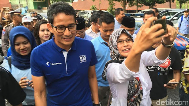 Jokowi Janji Dana Kelurahan, Sandi: Mungkin Khilaf Jokowi Janji Dana Kelurahan, Sandi: Mungkin Khilaf