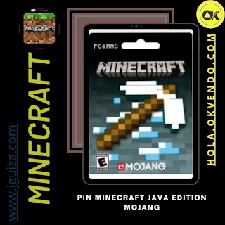 Img_Pin virtual de Tarjeta Prepago Minecraft Java Edition