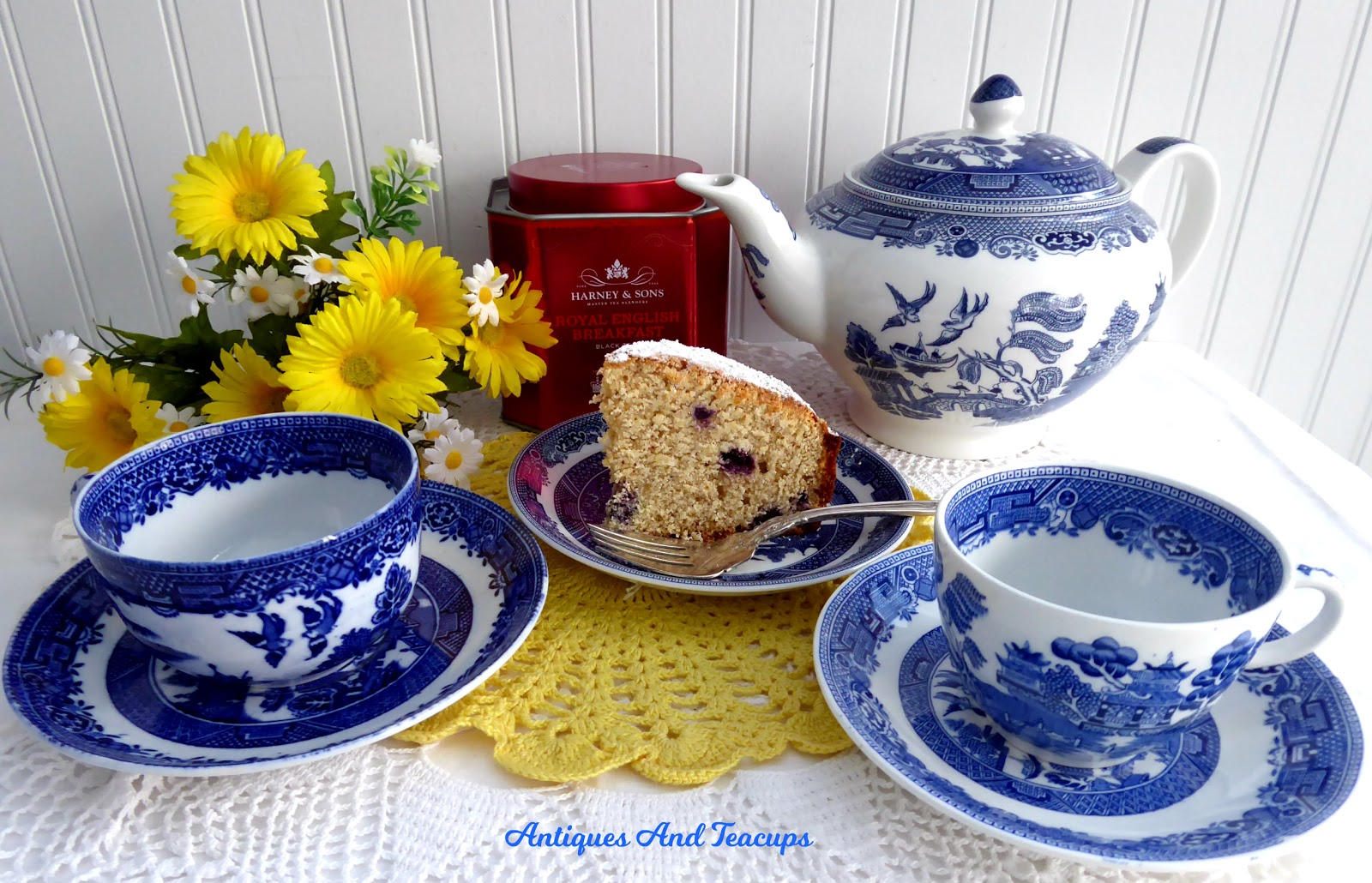 Antiques And Teacups Ending August With Blue Willow