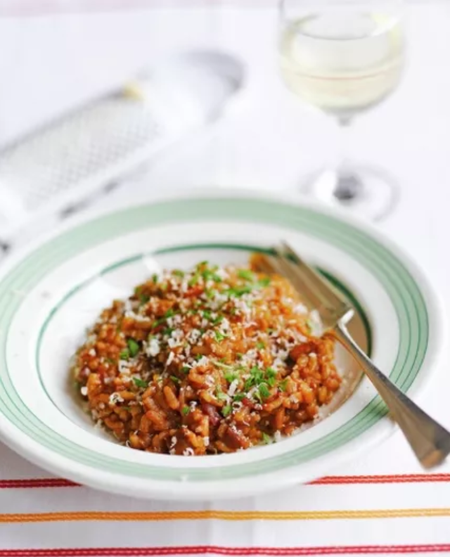 Risotto z chorizo od JAMIE OLIVER