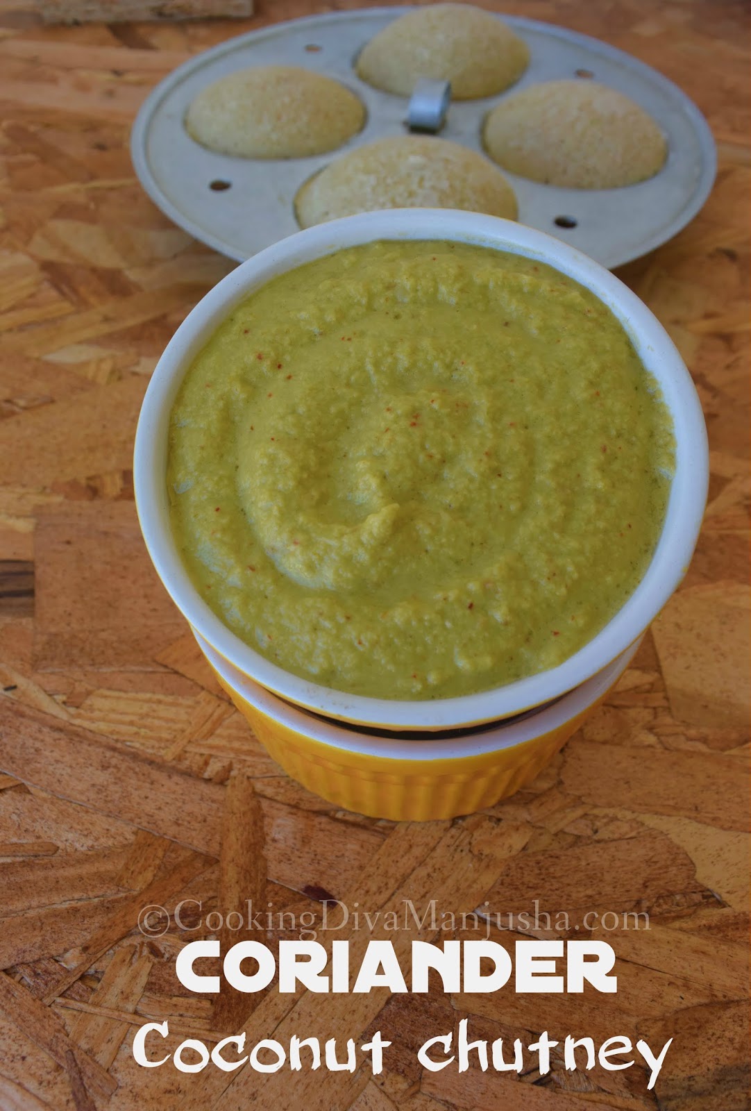 Coriander coconut chutney recipeDhaniya chutney