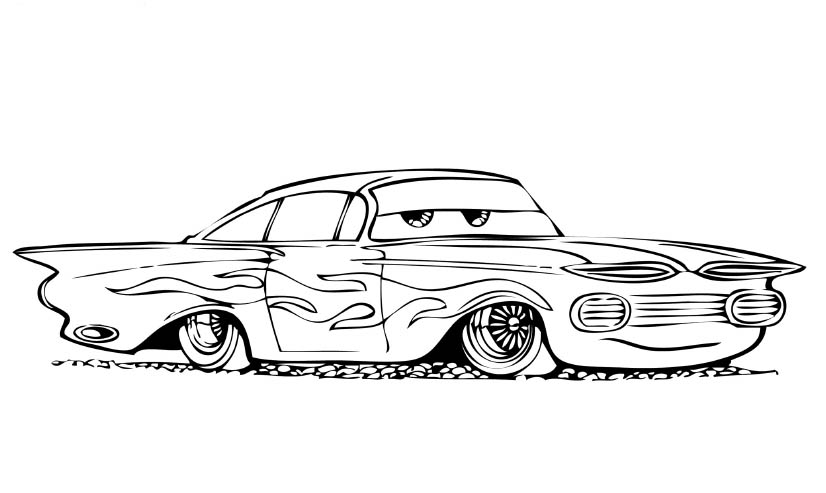 Disney Cars Coloring Pages | Learn To Coloring