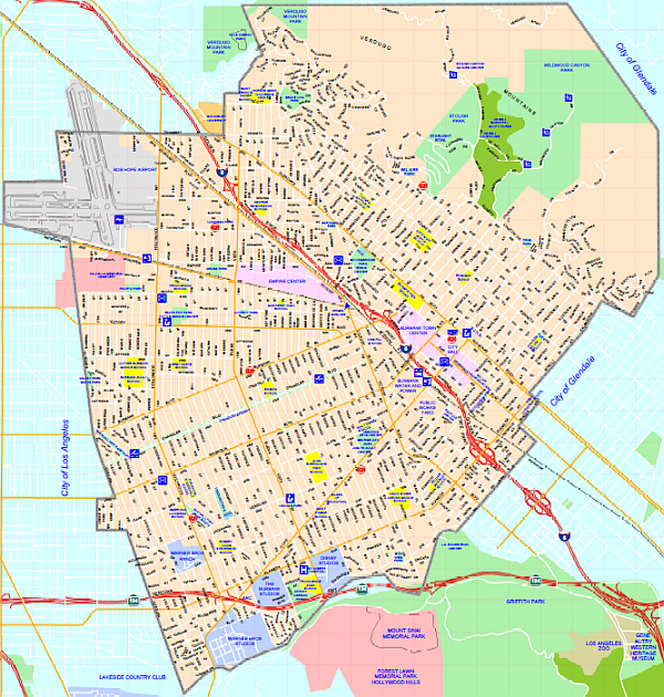 Map Of Burbank Ca Charles Zembillas: I Found Marilyn Monroe's House In Burbank From 1948