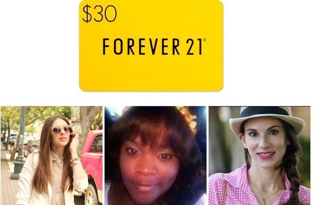 GIVEAWAY} Forever 21 Gift Card