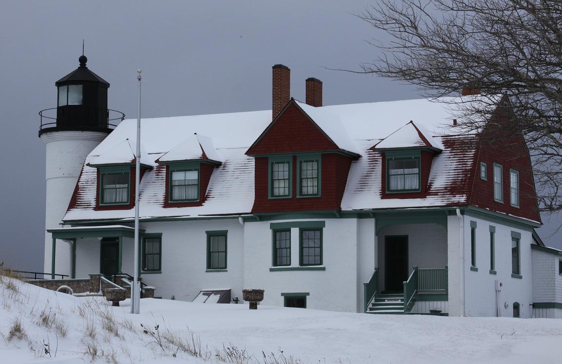 Michigan Exposures Point Betsie in the Winter