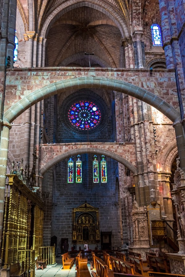 España, Castilla y León, Ávila, Catedral,