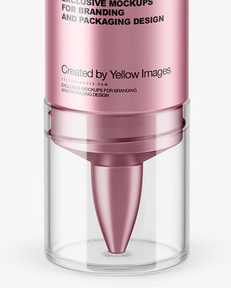 Download Matte Metallic Spout Bottle Mockup PSD Mockup Templates