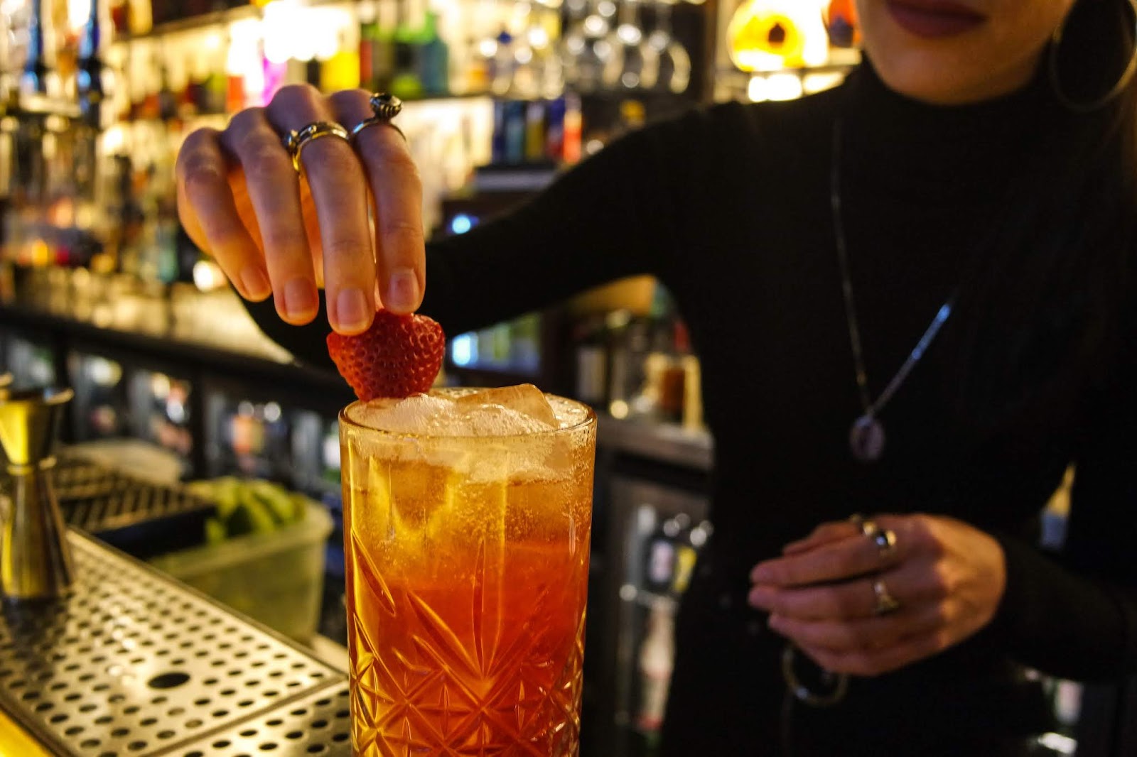 Typewriter Teeth. Kettle Black Cocktail Class Gifted