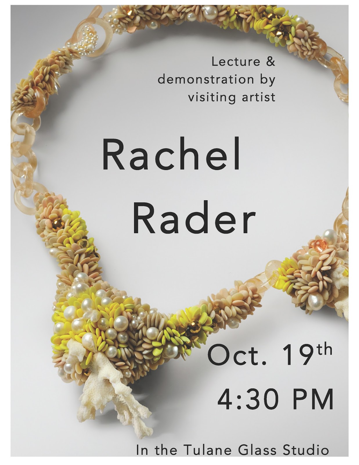 Newcomb Art News: Visiting Artist: Rachel Rader