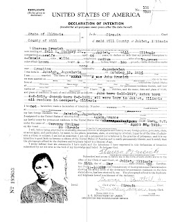 illinois naturalization records intent filed circuit court 1939 declaration county