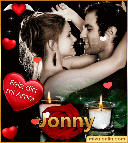 Feliz día San Valentín Jonny
