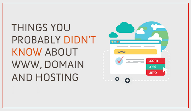 Some important things you probably didn’t know about WWW, Domain, and Hosting (infographic)