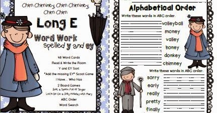 Sailing Through 1st Grade: /er/ spelled ear and long e spelled ey