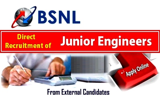 BSNL Recruitment 2016 Junior Engineer jobs vacancy:Bharat Sanchar Nigam Limited (BSNL) (A Government of India Organization) has released a notification for the employment of 2700 post of Junior Engineer Vacancies in various BSNL Circles.