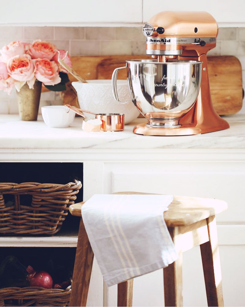 At Home | Pure Romance: Peonies & Carrara in a French Country Cottage