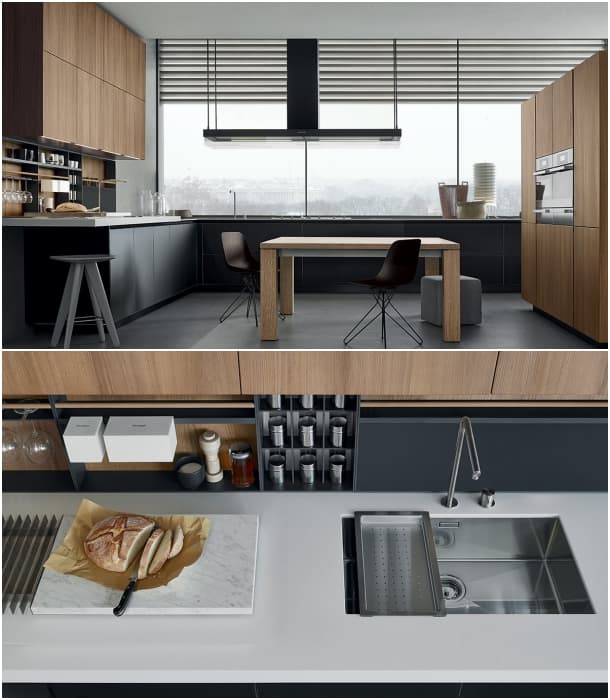 Marzua: Twelve: muebles de cocina para ambientes modernos