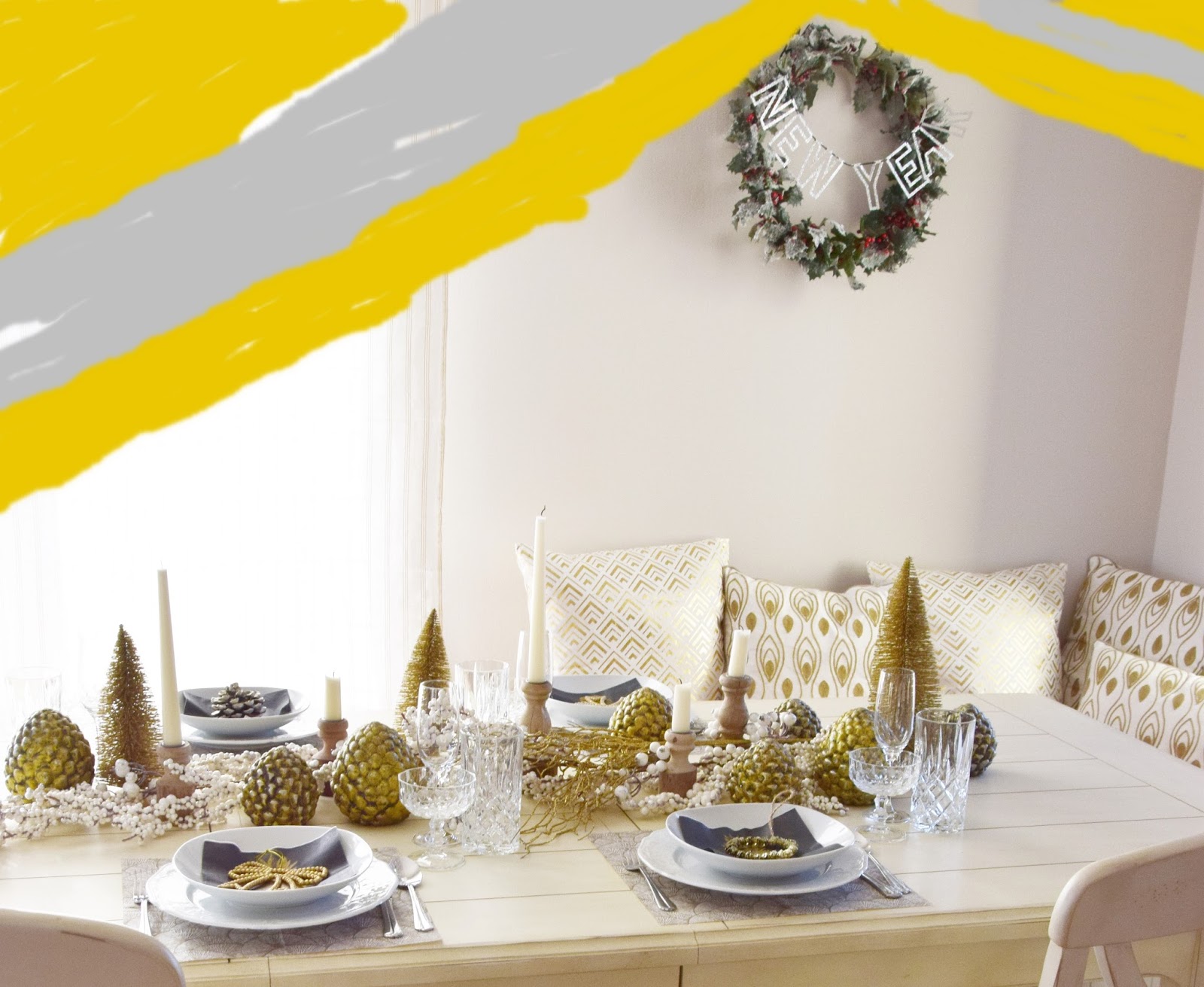 Meine Silvester Tischdeko mit Tipps &amp; Ideen für euch | ECLECTIC HAMILTON