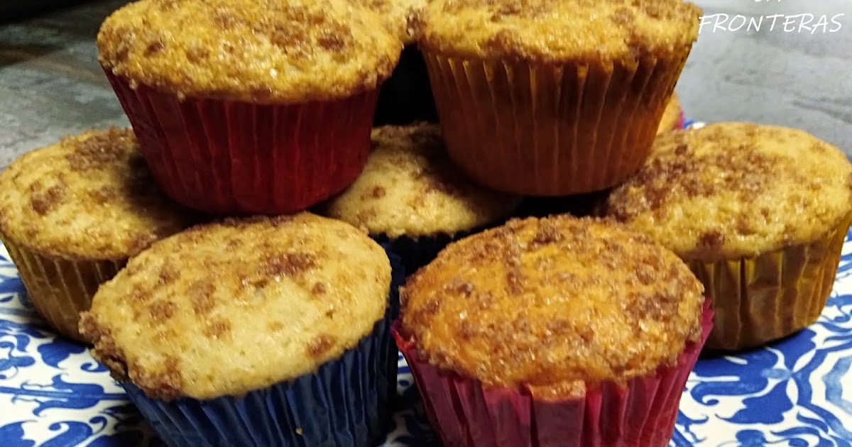 COLESTEROL SIN FRONTERAS MUFFINS DE PLATANO (THERMOMIX)