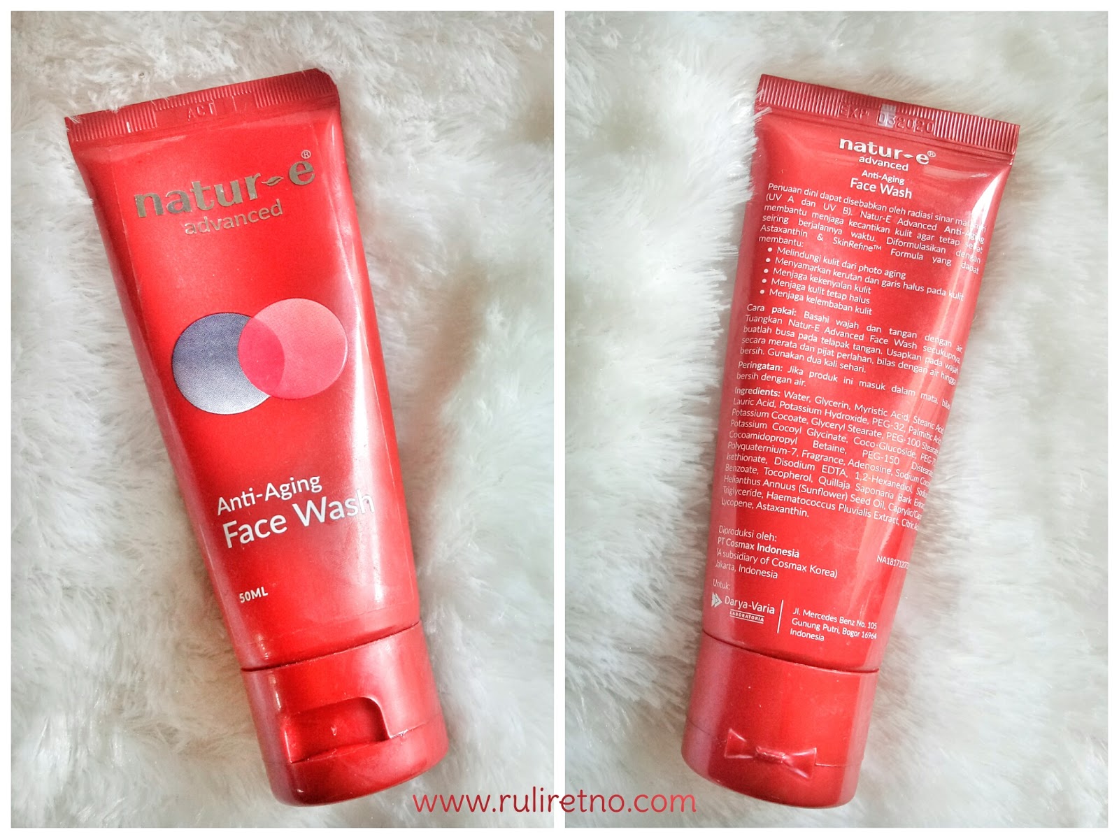 Review Nature Advanced AntiAging Face Wash