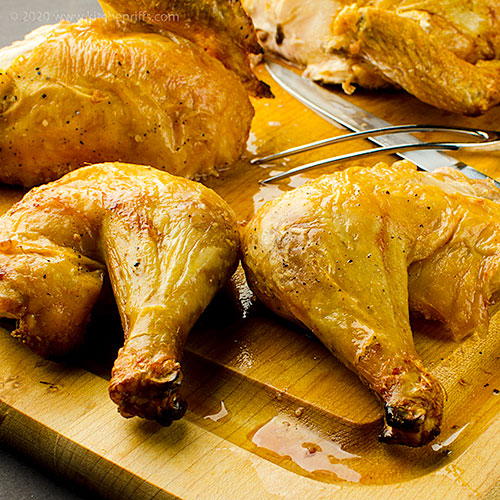 Kitchen Riffs Roast Butterflied Chicken or Turkey