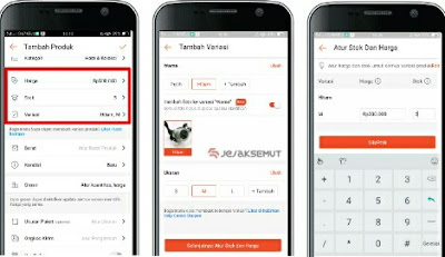 cara upload produk ke shopee