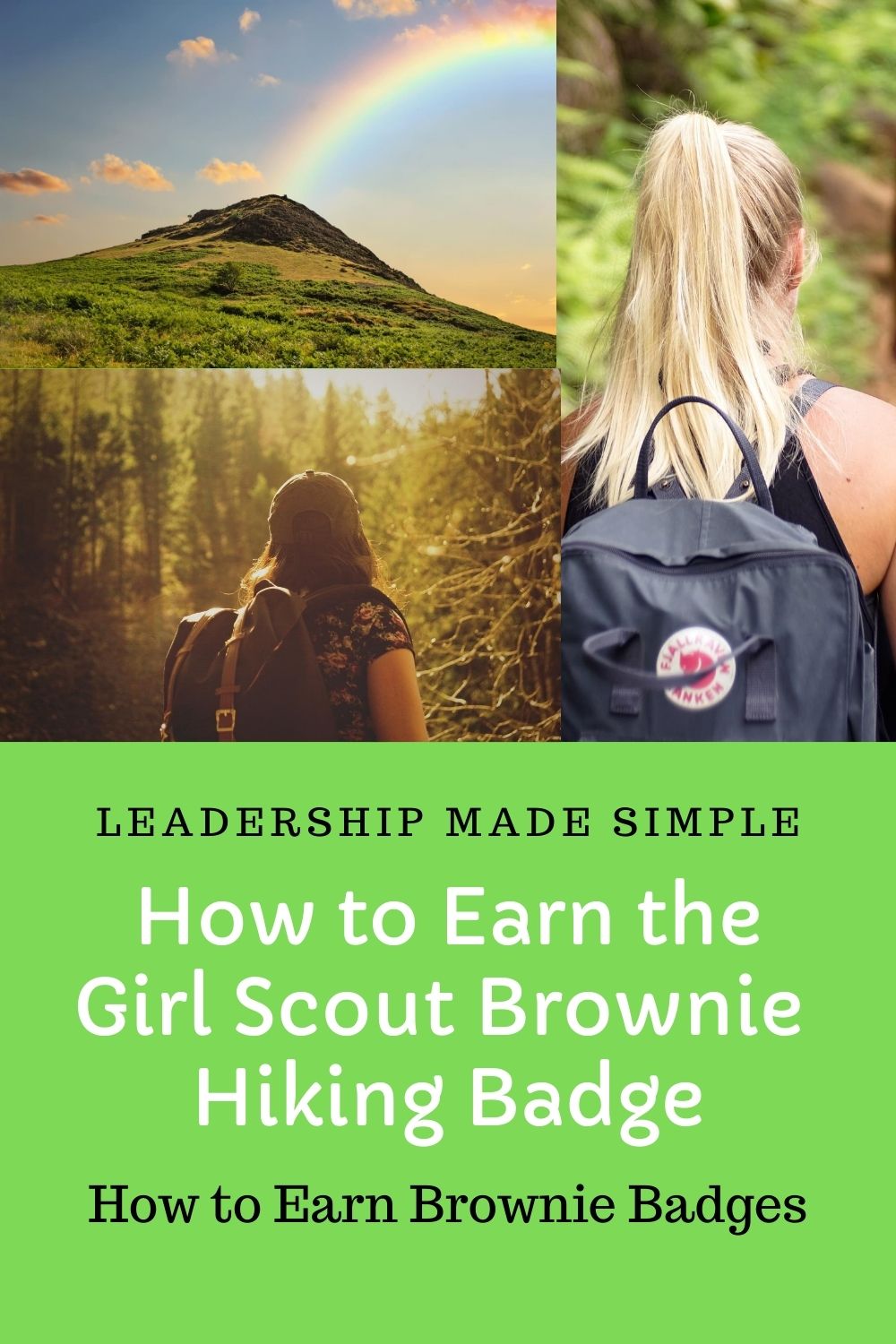 How to Earn Brownie Badges How to Earn the Girl Scout Brownie Hiker
