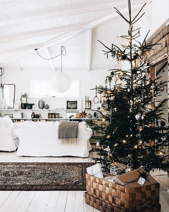 Decoración navideña de estilo nórdico