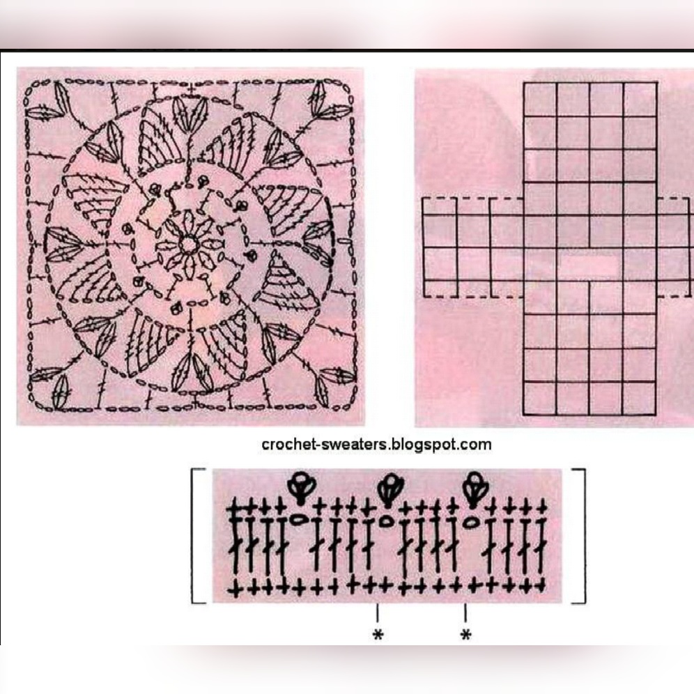 Ergahandmade: Crochet Blouse + Diagrams