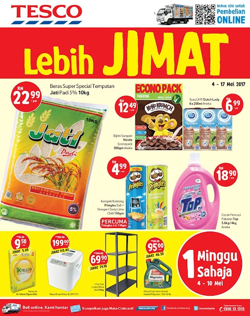 Tesco Lebih Jimat Catalog DIscount Offer Promo