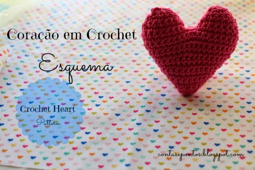Crochet heart - pattern