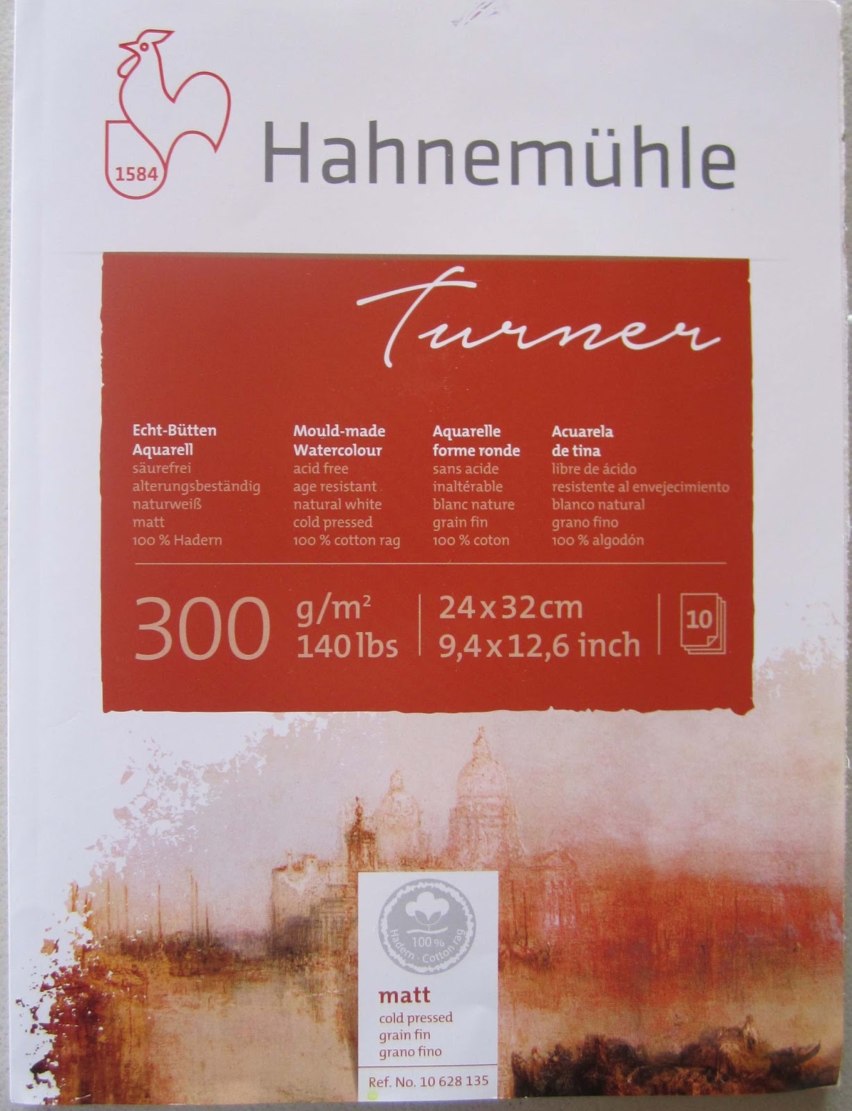 Hahnemühle Watercolor Paper  Review of the Cézanne, Turner