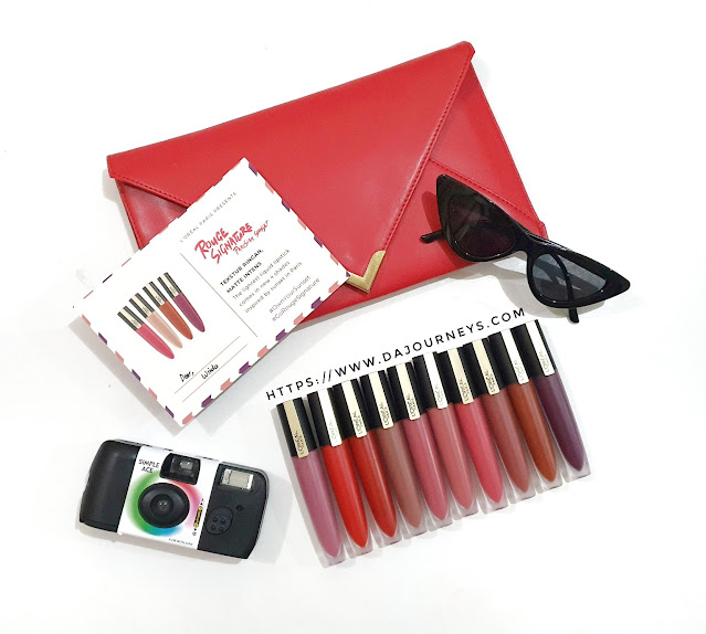 Review and Swatch L’OREAL Rouge Signature Matte Color Ink