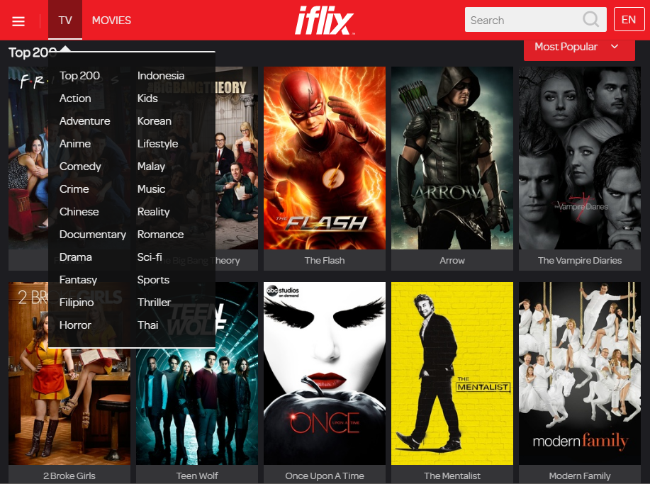 Iflix Malaysia Movie Streaming for Only USD2/Monthly