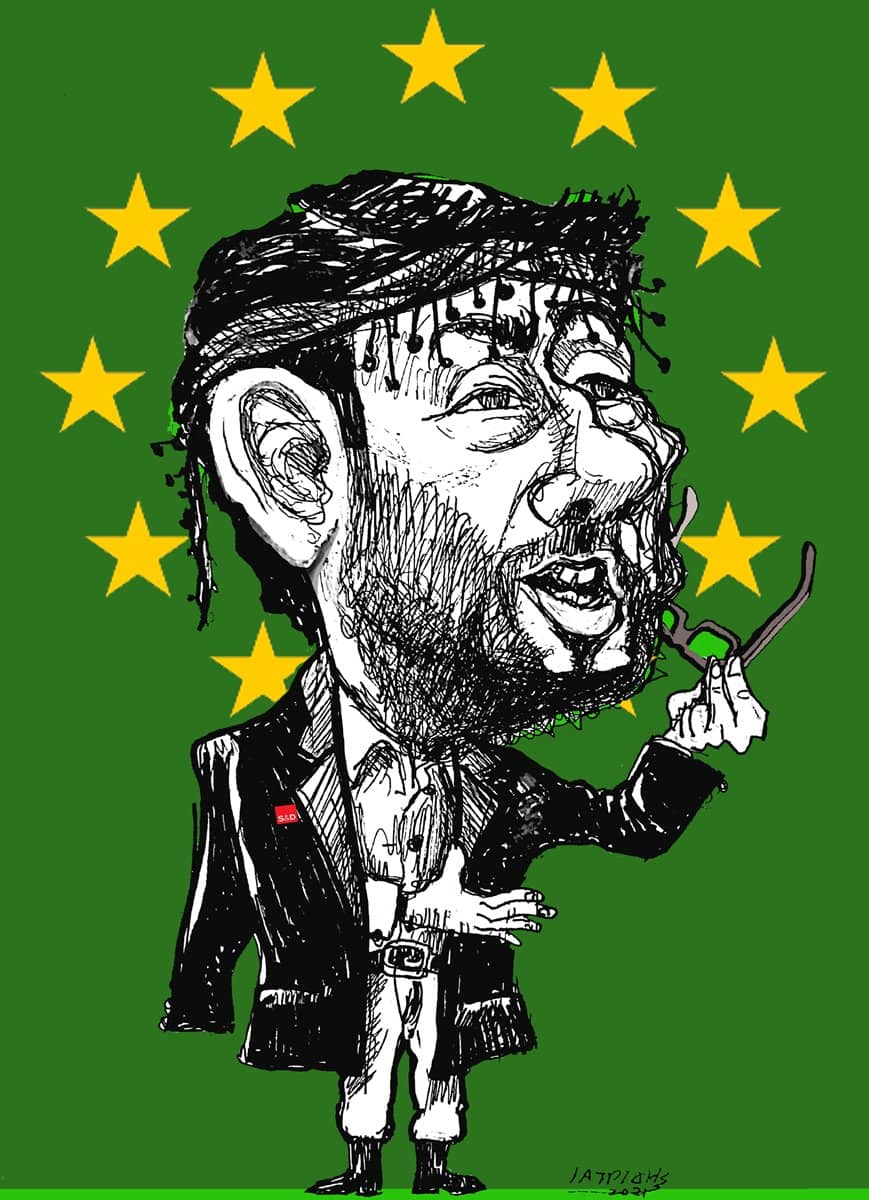nikos androulakis mazi skitso karikatoura eurovouleutis ekloges pasok kinal iatridis kriti irakleio