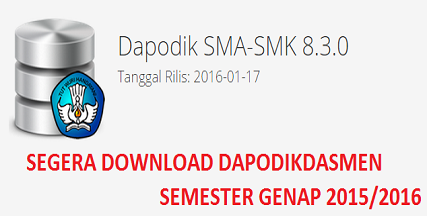 Download Dapodikmen 8.3.0