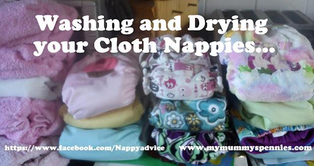 washing and drying cloth nappies